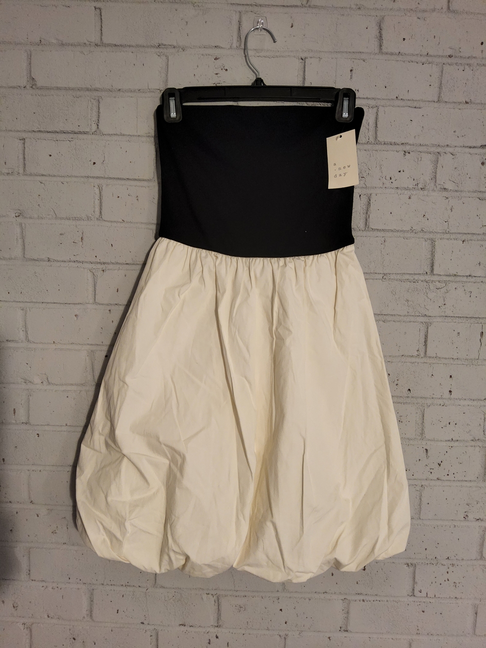 a new day Strapless Bubble Dress